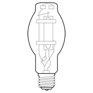 GE Lamps Multi-Vapor® PulseArc® Series Metal Halide Lamps 175 W ED28 4000 K