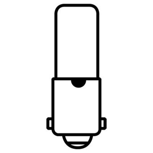 GE Lamps Low Voltage Series Miniature Lamps T2-1/2 Miniature Bayonet