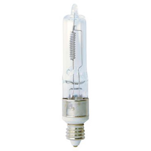 GE Lamps Quartzline® Series Single End Quartz Lamps T4 100 W Miniature Candelabra (E11)