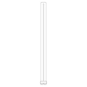 Current Lighting Biax® Compact Fluorescent Lamps Twin Tube (TT) CFL 4-pin 4-pin (2G11) 3000 K 27 W