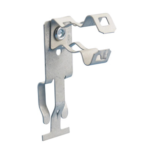 nVent Caddy T-Grid Mount Conduit Hangers 0.709 – 1.181 in 1/2 in EMT<multisep/>3/4 in EMT Spring Steel