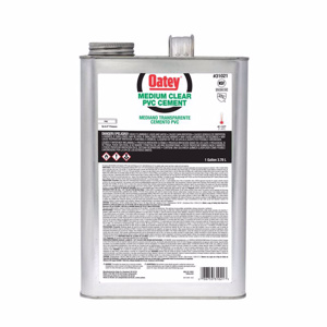 Oatey Low VOC Medium Bodied Cements 1 gal Clear