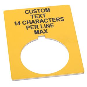 Rockwell Automation Jumbo Legend Plates