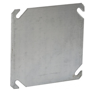 8752-5 SQUARE COVER 4 FLAT BLA      RACO