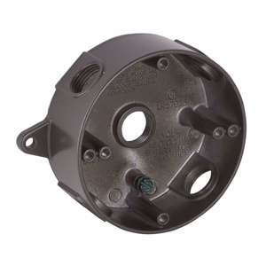 5361-7 WP-BX 4RND 1/2KO 5H BRZ AL   RACO