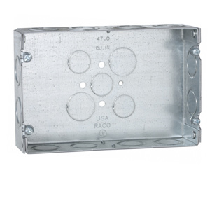 951 2G BOX 1 5/8 DP CONCEN KO       RACO