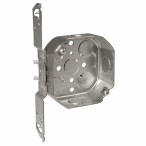 Raco/Bell 100 Series 4" Drawn Octagon Boxes Steel 1-1/2 in Bracket - TS