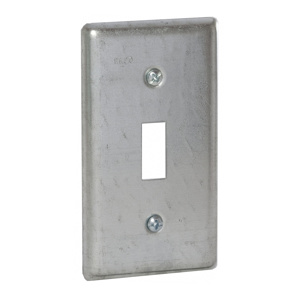 Raco/Bell 860 Series Handy Box Covers 1 Toggle Switch Steel