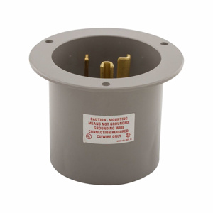 Eaton Wiring Devices Arrow Hart Flanged Inlets 30 A 125 V 5-30P
