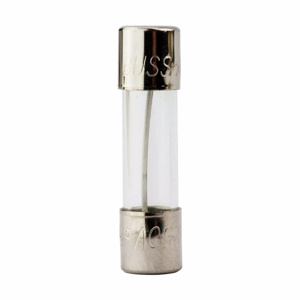 Eaton Bussmann AGX Series Fast Acting Fuses 15 A 250 VAC Glass 0.20 kA