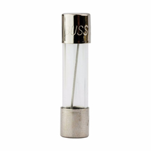 Eaton Bussmann AGX Series Fast Acting Fuses 10 A 250 VAC Glass 0.20/10 kA