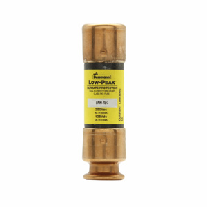 Eaton Bussmann LPN-RK Low-Peak™ Series Time Delay Class RK1 Fuses 2-1/4 A 250 VAC/125 VDC 300/100 kA