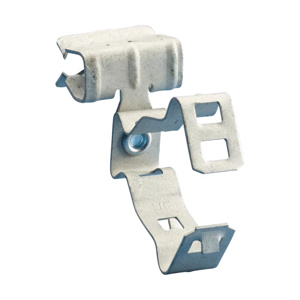 nVent Caddy Side Flange Mount Clip Conduit Hangers 0.709 – 1.181 in 1/2 in EMT<multisep/>3/4 in EMT<multisep/>1/2 in Rigid<multisep/>3/4 in Rigid Spring Steel 25 lb