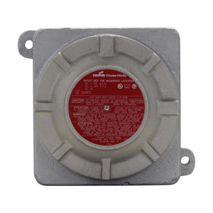 Eaton Crouse-Hinds GUB Explosionproof Junction Box Covers