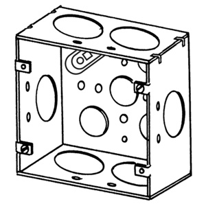 Appleton Emerson ETP™ 4-11/16 Square 11B Boxes 4-11/16 Square Box Screws Metallic 2-1/8 in