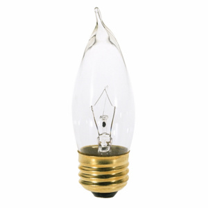 Satco Products CA10 Incandescent Lamps 130 V 25 W 210 lm Medium (E26)