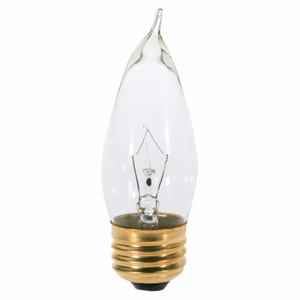 Satco Products CA10 Incandescent Lamps 130 V 40 W 360 lm Medium (E26)