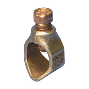 nVent Ground Rod Clamps 3/4 in Silicon Bronze 8 - 1/0 AWG