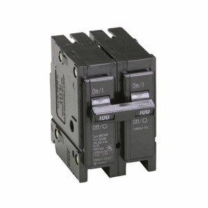 Eaton Cutler-Hammer BR Series Plug-in Circuit Breakers 100 A 120/240 VAC 10 kAIC 2 Pole 1 Phase