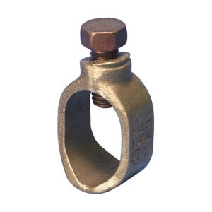 nVent Ground Rod Clamps 1 in Silicon Bronze 8 - 4/0 AWG