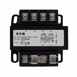 Eaton Encapsulated Control Transformers 120 x 240 VAC - 24 VAC 50 VA 50/60 Hz Open