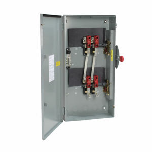 Eaton Cutler-Hammer DT22 Series Non-fused Single Phase Double Throw Disconnects 200 A NEMA 3R 240 VAC