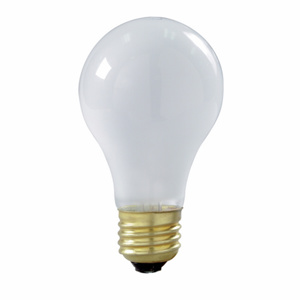 Satco Products Rough Service Series Incandescent A-line Lamps A19 75 W Medium (E26)