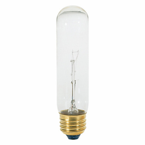 Satco Products T10 Incandescent Tubular Lamps 120 V 25 W 200 lm Medium (E26)