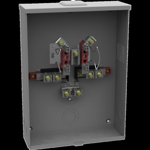 <em class="search-results-highlight">Milbank</em> No Bypass Ringless Meter Sockets 200 A 600 VAC OH/UG 4 Jaw 1 Position 1 Phase Ground Lug Small Hub