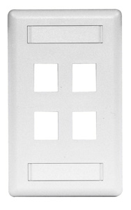 Hubbell Premise IFP14 iSTATION™ Series Faceplates with ID Windows White