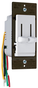 Pass & Seymour LSDC16 Series Fan/Light Control Duals Slide 1.6 A White