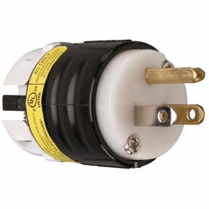 Pass & Seymour Commercial Grade Straight Blade Plugs 15 A 125 V 2P3W 5-15P