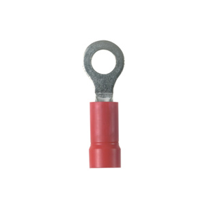 Panduit PV Series Insulated Ring Terminals 22 - 18 AWG #10 Red