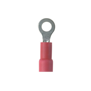 Panduit PV-RX Series Insulated Ring Terminals 22 - 18 AWG #10 Red