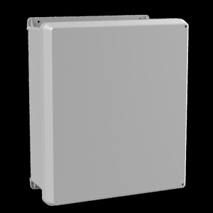 nVent HOFFMAN Wall Mount Hinged Cover Weatherproof Enclosures Fiberglass 14 x 12 x 6 in Type 4X