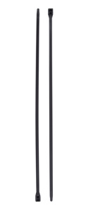 nVent GARDNER BENDER Cable Ties Double Locking 15 in UV Black Weather-resistant