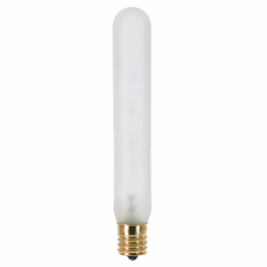 Satco Products T6-1/2 Incandescent Tubular Lamps 130 V 40 W 340 lm Intermediate (E17)