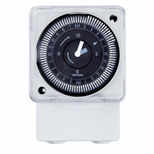 Intermatic MIL72 Series Time Clock Electromechanical 24 hr with 15 min Interval 21 A