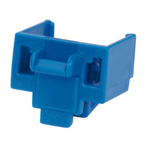 Panduit Jack Module Block-Out Devices Blue Polycarbonate