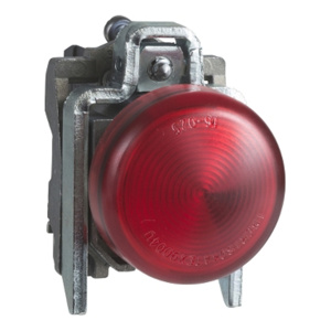 Schneider Electric Harmony™ XB4 Pilot Lights 22 mm Illuminated Red