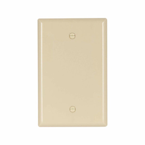 Eaton Wiring Devices Midsized Blank Wallplates 1 Gang Ivory Plastic Box