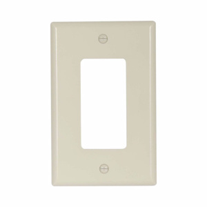 Eaton Wiring Devices Midsized Decorator Wallplates 1 Gang Almond Plastic Device