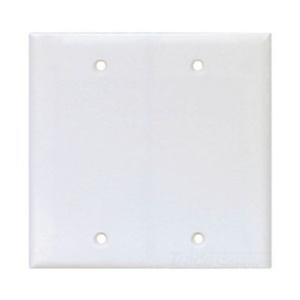 Eaton Cooper Wiring Devices PJ23 Series Wallplates 2 Gang Blank White