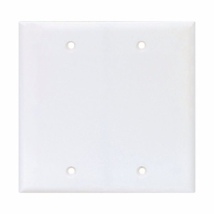 Eaton Wiring Devices PJ23 Series Wallplates 2 Gang Blank White