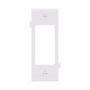 Eaton Wiring Devices Midsized Sectional Decorator Plates 1 Gang White Polycarbonate Device