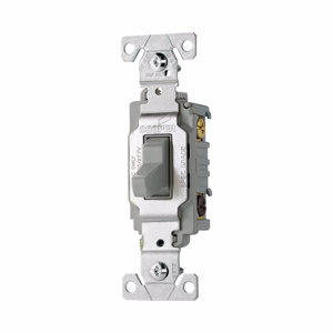 Eaton Wiring Devices 3-Way, SPST Toggle Light Switches