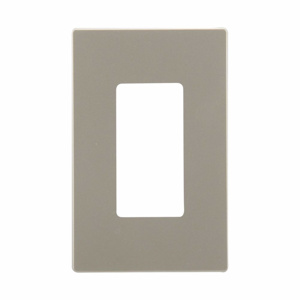 Eaton Wiring Devices Midsized Decorator Wallplates 1 Gang Silver Granite Nylon Snap-on