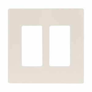 Eaton Wiring Devices Midsized Decorator Wallplates 2 Gang Desert Sand Nylon Snap-on