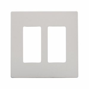 Eaton Wiring Devices Midsized Decorator Wallplates 2 Gang Silver Granite Nylon Snap-on
