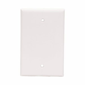 Eaton Wiring Devices Midsized Blank Wallplates 1 Gang White Plastic Box
